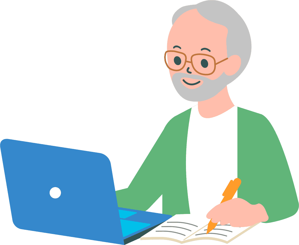 East Baton Rouge Parish Library| image: senior-on-a-laptop