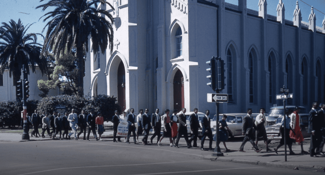 East Baton Rouge Parish Library| image: Southern Students Protest