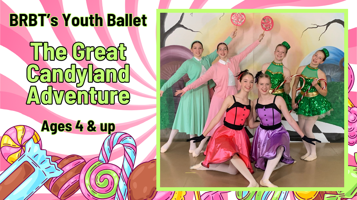 East Baton Rouge Parish Library| image: Baton Rouge Youth Ballet – LocalHop Graphic